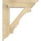 Ekena Millwork Balboa Traditional Rough Sawn Bracket w/ Offset Brace, Douglas Fir, 8"W x 30"D x 34"H BKT0806X30X34BOA01RDF - alternate 2